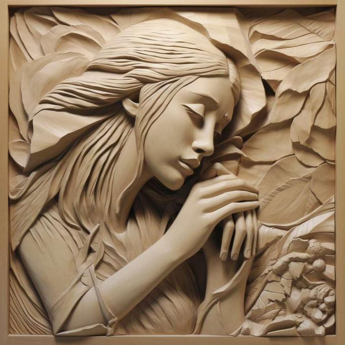 نموذج ثلاثي الأبعاد لآلة CNC 3D Art 